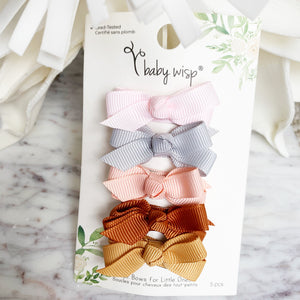 Chelsea Bow Snap Clip, Set of 5 | Bow Addict