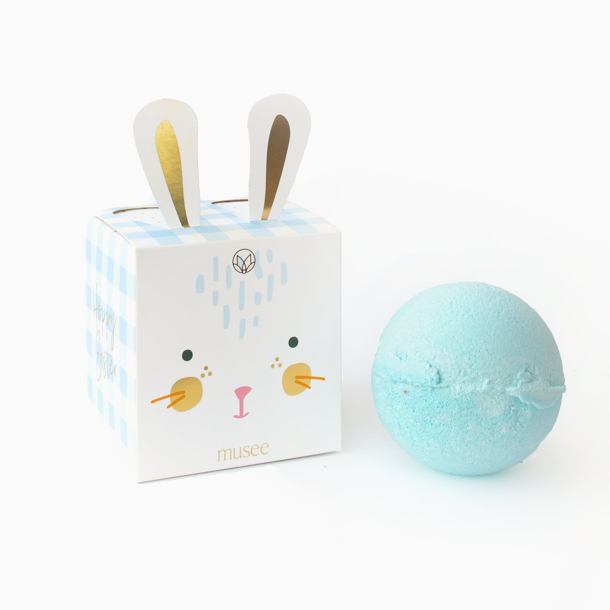 Blue Bunny Boxed Bath Bomb