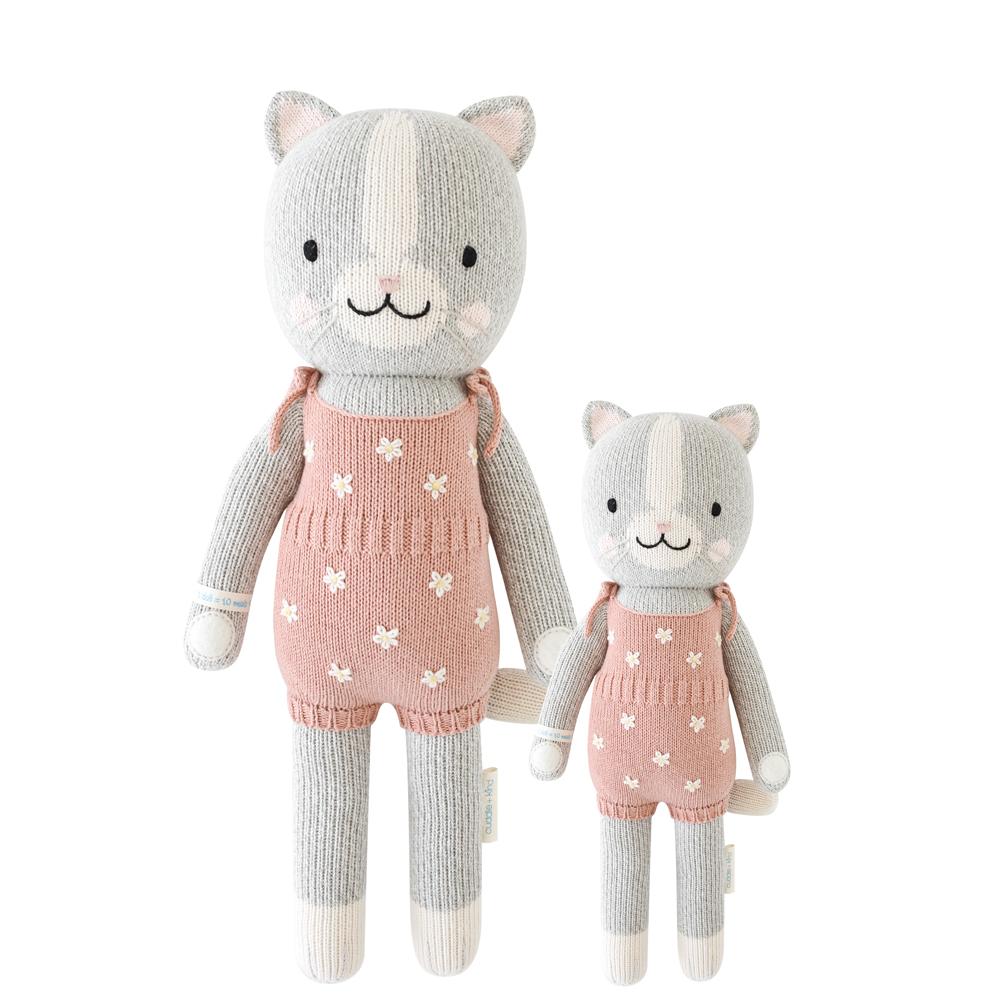 Hand Knit Doll | Daisy the Kitten