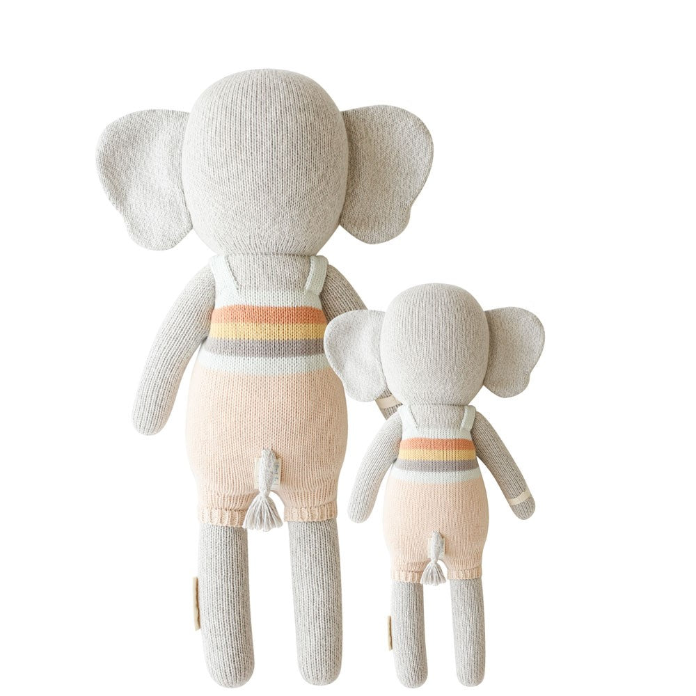 Hand Knit Doll | Evan the Elephant