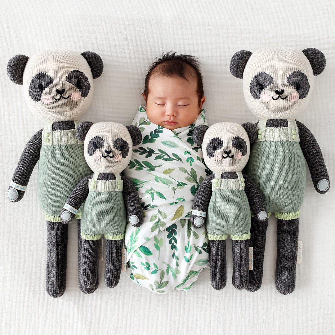 Hand Knit Doll | Paxton the Panda