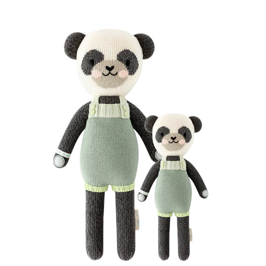Hand Knit Doll | Paxton the Panda