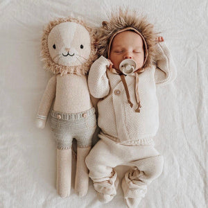Hand Knit Doll | Sawyer the Lion