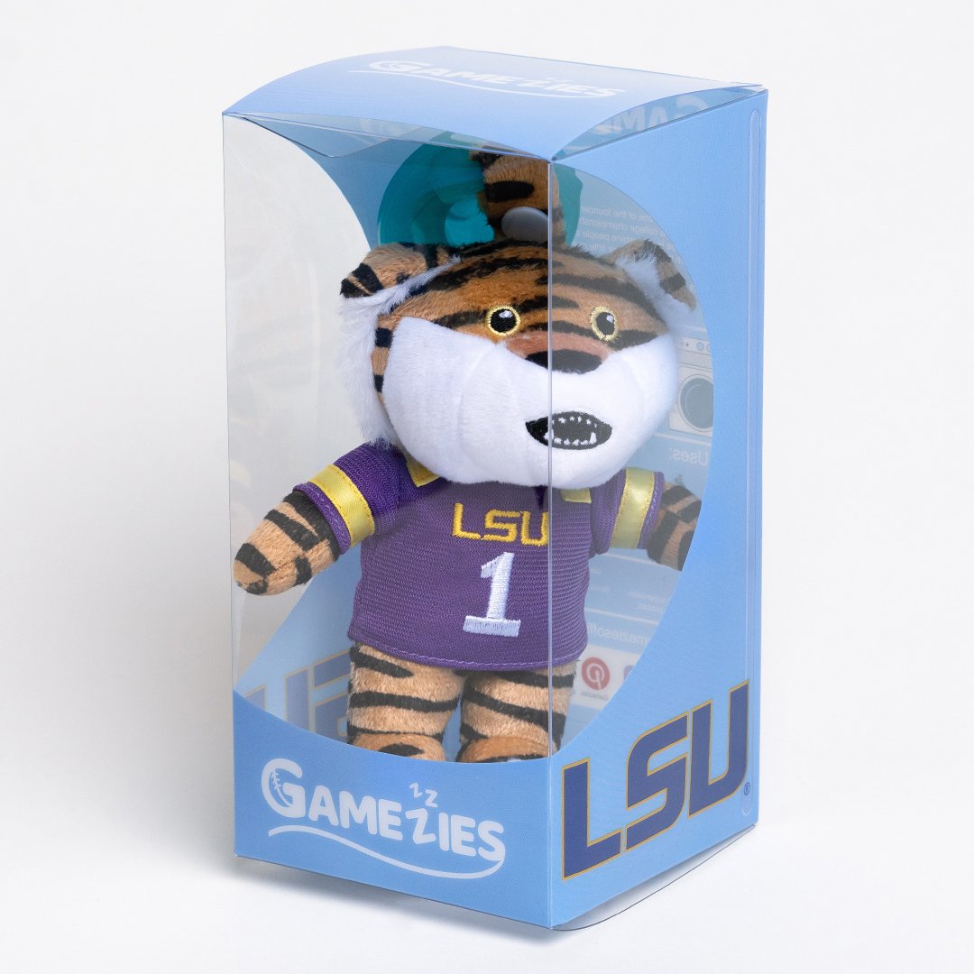 LSU Mike the Tiger Plush Pacifier