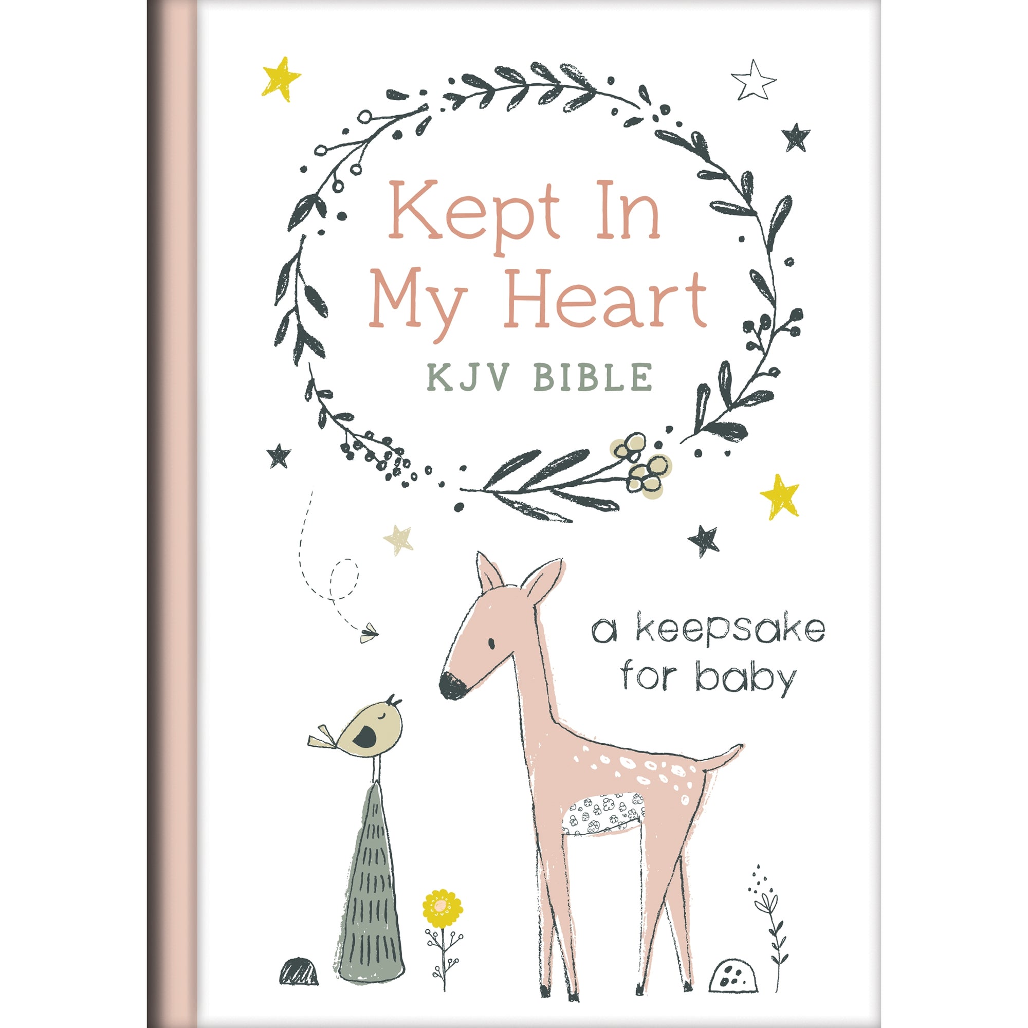 'Kept in My Heart' KJV Bible | Coral Woodland