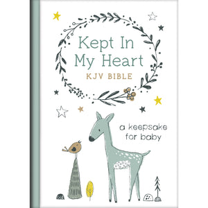 'Kept in My Heart' KJV Bible | Hazel Woodland