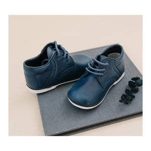 James Leather Lace Up Shoe | 2157 Navy