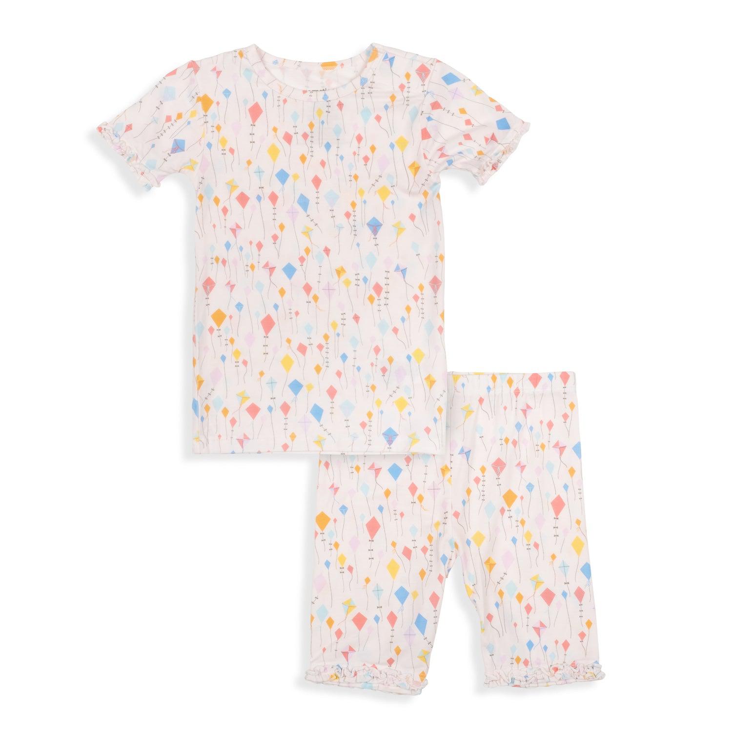 Sky's the Limit Modal Magnetic Toddler Pajama Short Set