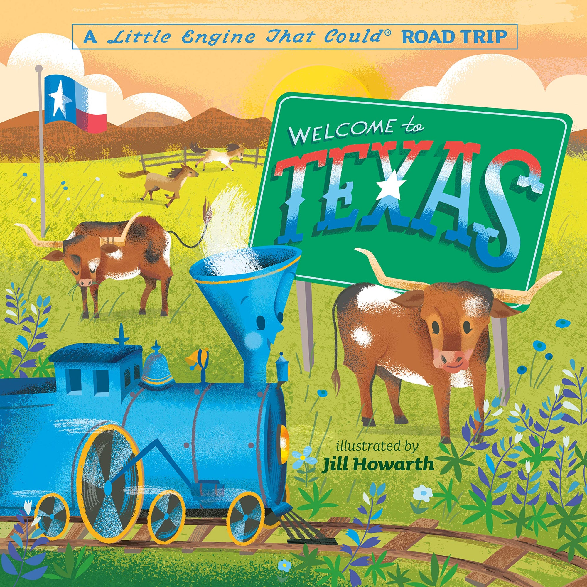'Welcome to Texas : The Little Engine That Could Road Trip' Board Book | by Watty Piper