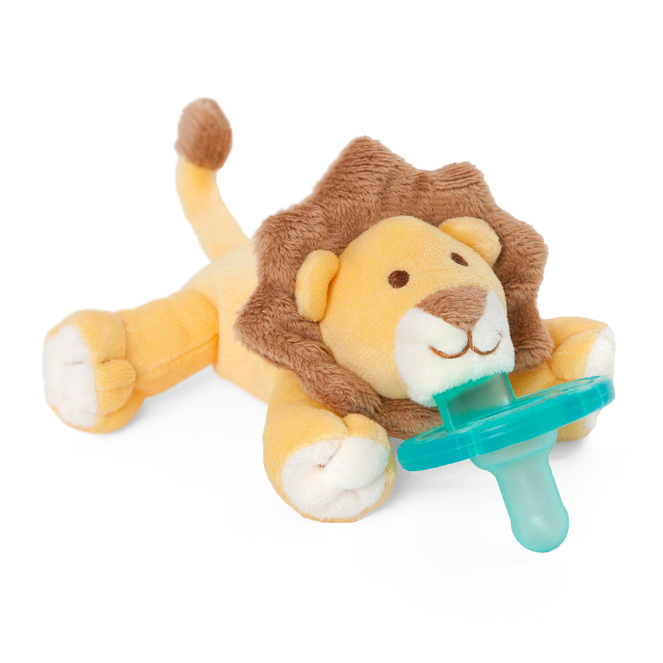 Baby Lion Tan Plush Pacifier