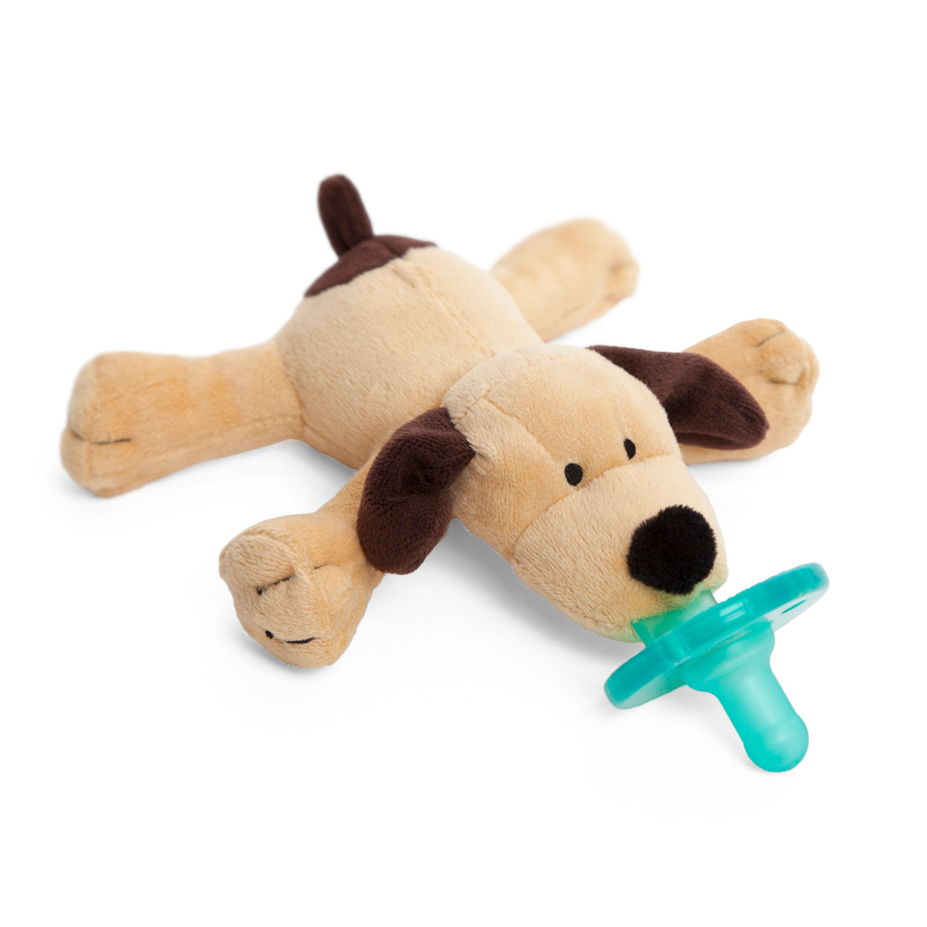 Brown Puppy Plush Pacifier